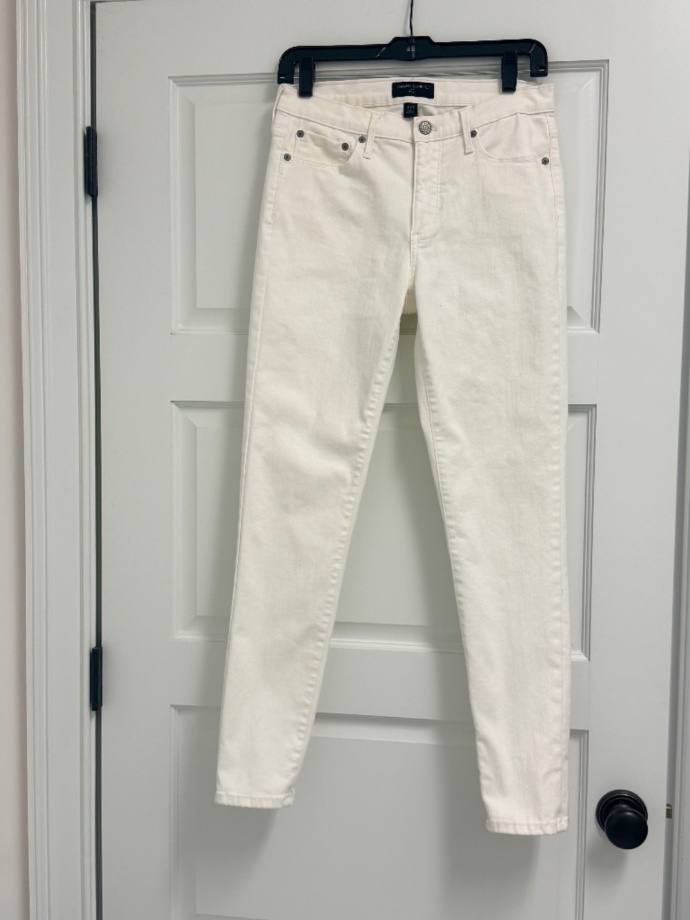 Banana Republic White 500 Mid-Rise Stay Jeans 27/4